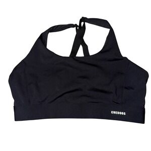 Ewedoos Womens High Impact Crisscross Back Sports Bra Black XX-Large XXL